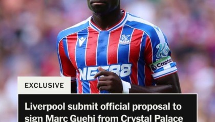 TA：利物浦正式报价格伊，金额3500万镑水晶宫还未回复